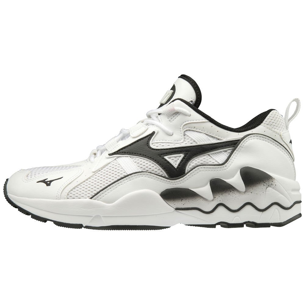 Damske Tenisky Mizuno WAVE RIDER 1 Biele/Čierne Vypredaj LAUJ57910